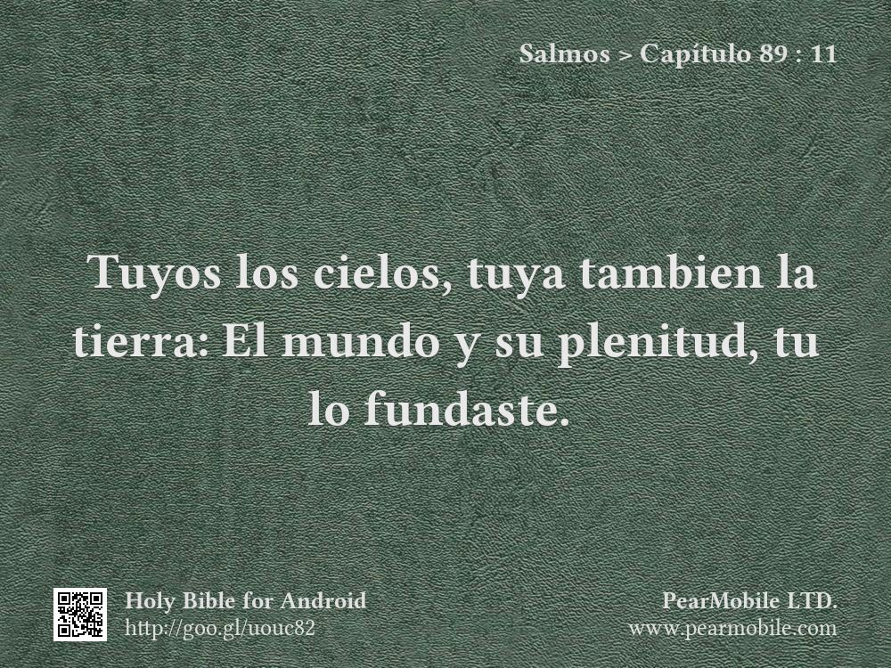 Salmos, Capítulo 89:11